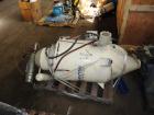 Used Hopper Silo, Approximate 220 Cubic Feet, Carbon Steel.