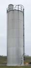 Used Peabody TecTank Silo. Aluminum welded construction. 11’ I.D. x 36’-1/4” overall height with a 12’ 7-1/2” cone. Skirt mounted, slight cone top. Year- 1992.