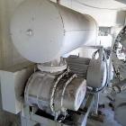 Used (6) Plastic Pellet Silos.