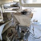 Used (6) Plastic Pellet Silos.