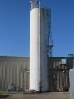 Used Columbian TecTank / Silo, 3,940. 12’ diameter x 55’ high. Carbon Steel. Skirt mounted. Available at extra cost: Pneumatic Conveying system, Pumps, Ladder). Last used for Granulated Sugar.
