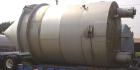 USED: 2500 Cubic foot stainless steel bin. 12'0