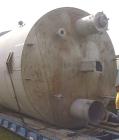 USED: 2500 Cubic foot stainless steel bin. 12'0