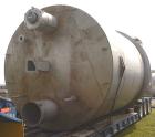 USED: 2500 Cubic foot stainless steel bin. 12'0