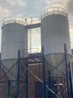 Used (2) Stainless Steel Silo Vacuum Conveying System,