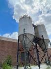 Used (2) Stainless Steel Silo Vacuum Conveying System,