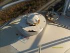 Used Chemco Dry Bulk Storage Silos. System includes 3 silos, 11' diameter x 32' tall each, stair tower and catwalks. Previously used to store and mix lime and powdered activated carbon.