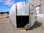 Used- MAC Silo, Approximate 3,500 Gallon, 304 Stainless Steel.