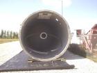 USED: 6,420 cubic foot aluminum storage bin and gravity blender, 12' diameter x 78' high skirt supported. Aluminum construction silo designed with capacity of 35 PCF material. Storage cylinder is app...