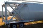 Used WAM Portable Cement Silo, 2200cf, 550bbl.