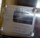 Used Walker Stainless Cold Wall Storage Silo, 40,000 Gallon, Model 8037