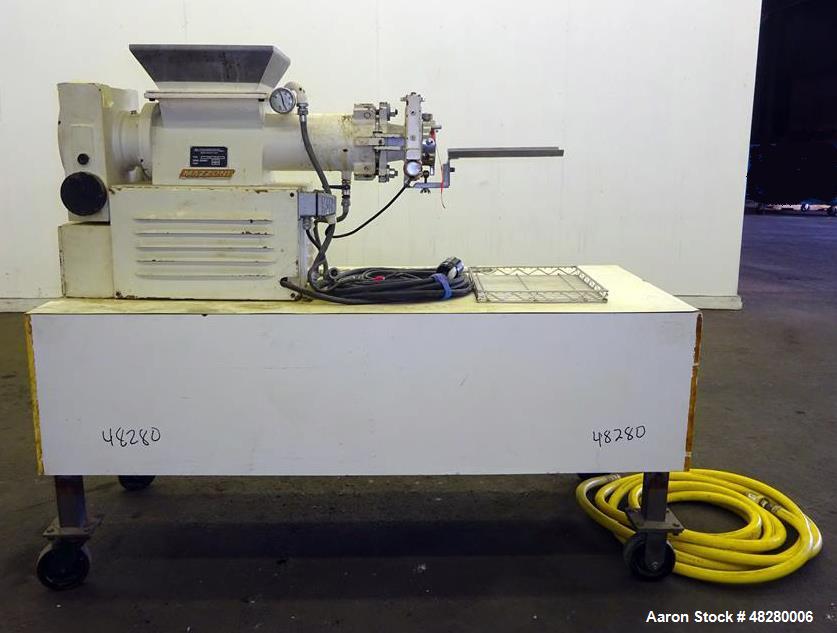 Used Mazzoni Soap Extruder, Type M-100.