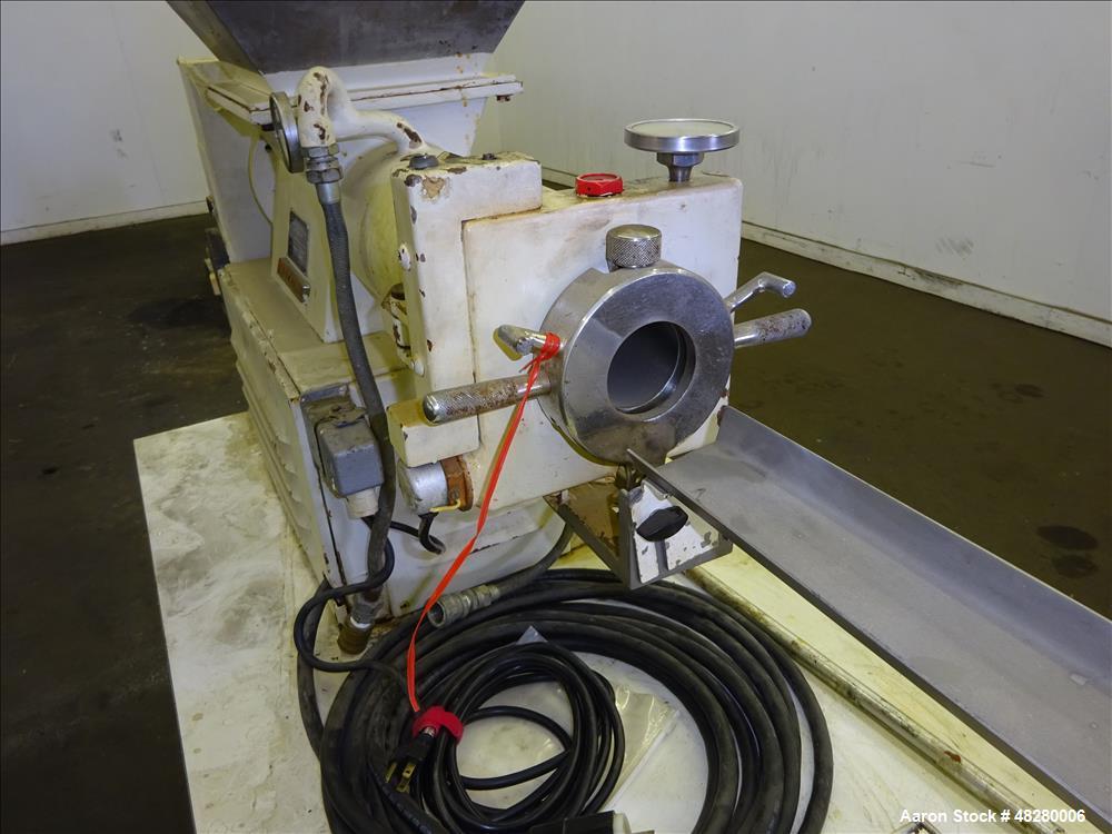 Used Mazzoni Soap Extruder, Type M-100.