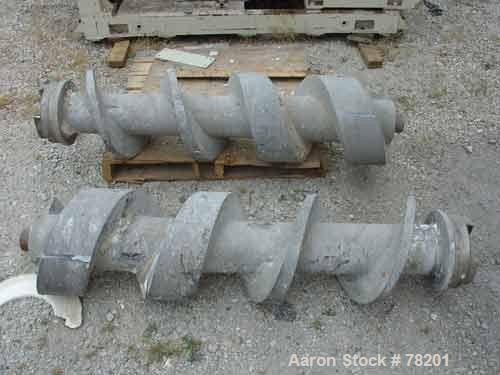 Used Mazzoni High Efficiency Soap Plodder/Extruder, Model M-400. Plodder:  stainless steel contact parts, 22-3/4" wide x 21-1/2" long top feed opening with side feed, breaker assisted. (1) 15" diamet...