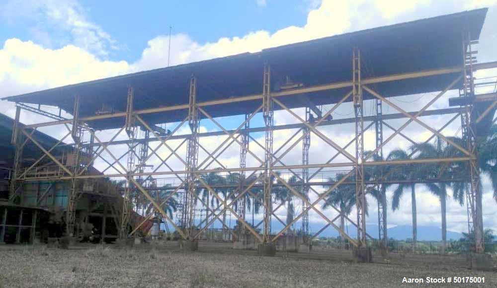 Used Sugar Mill, 35 Tons Prepared Sugar Cane per Hour Grinding Capacity.