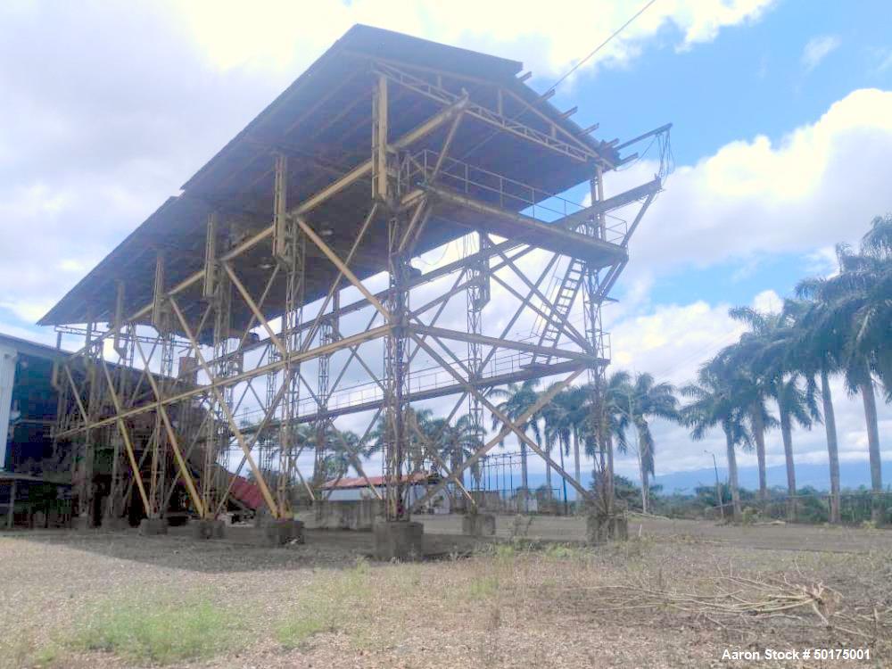 Used Sugar Mill, 35 Tons Prepared Sugar Cane per Hour Grinding Capacity.