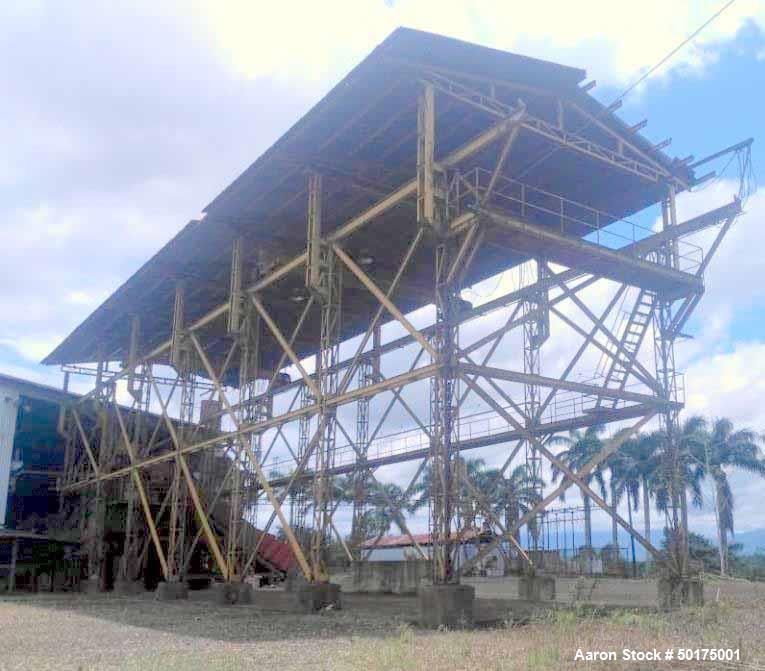 Used Sugar Mill, 35 Tons Prepared Sugar Cane per Hour Grinding Capacity.