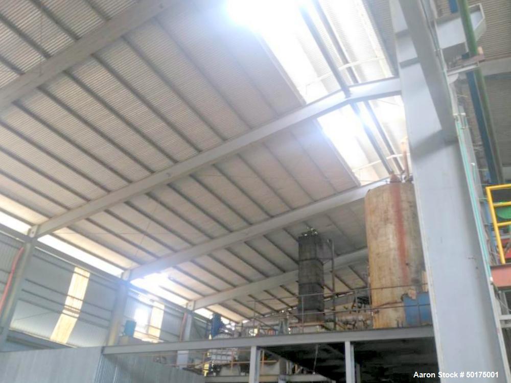 Used Sugar Mill, 35 Tons Prepared Sugar Cane per Hour Grinding Capacity.