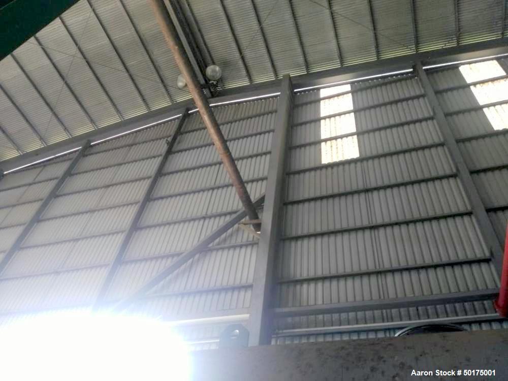 Used Sugar Mill, 35 Tons Prepared Sugar Cane per Hour Grinding Capacity.