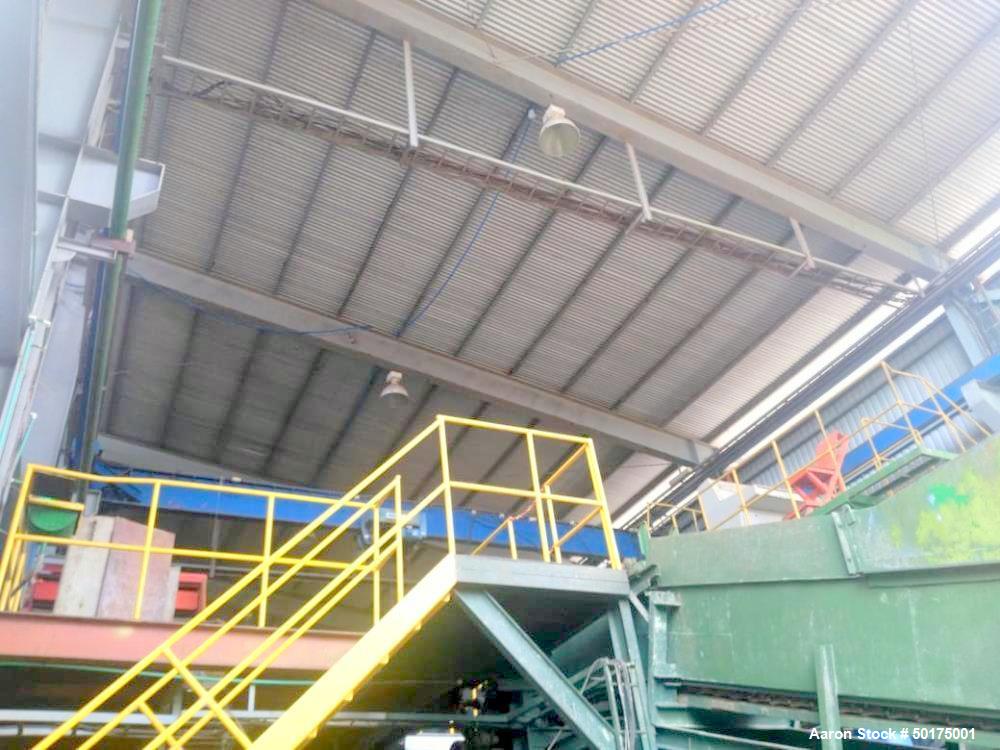 Used Sugar Mill, 35 Tons Prepared Sugar Cane per Hour Grinding Capacity.