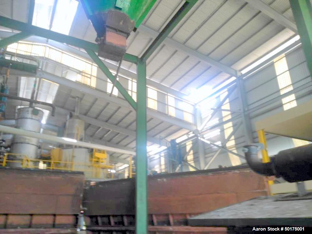 Used Sugar Mill, 35 Tons Prepared Sugar Cane per Hour Grinding Capacity.