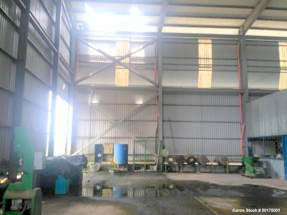 Used Sugar Mill, 35 Tons Prepared Sugar Cane per Hour Grinding Capacity.