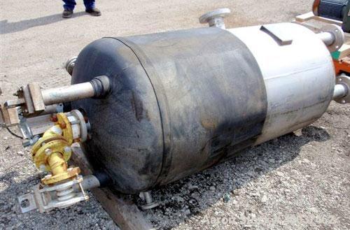 Used Acme Industrial Pressure Tank, 130 Gallon, Hastelloy C276, Vertical. 28" diameter x 48" straight side, dished top and bottom. Internal rated F.V. & 60 psi at 350 deg F, and -20 deg F at 60 psi. ...