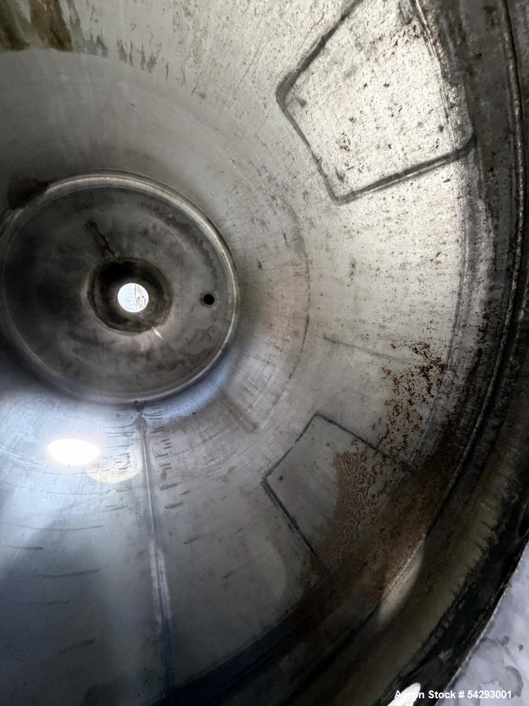 Used MSM 940 Gallon Alloy 20 Vertical Tank – 15 PSI @ 200°F, Side Lug Mounted