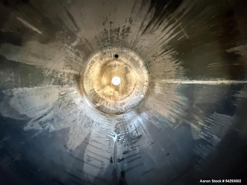 Buy Used 940 Gallon MSM Storage Tank – Alloy 20 Vertical Vessel with Center Drain