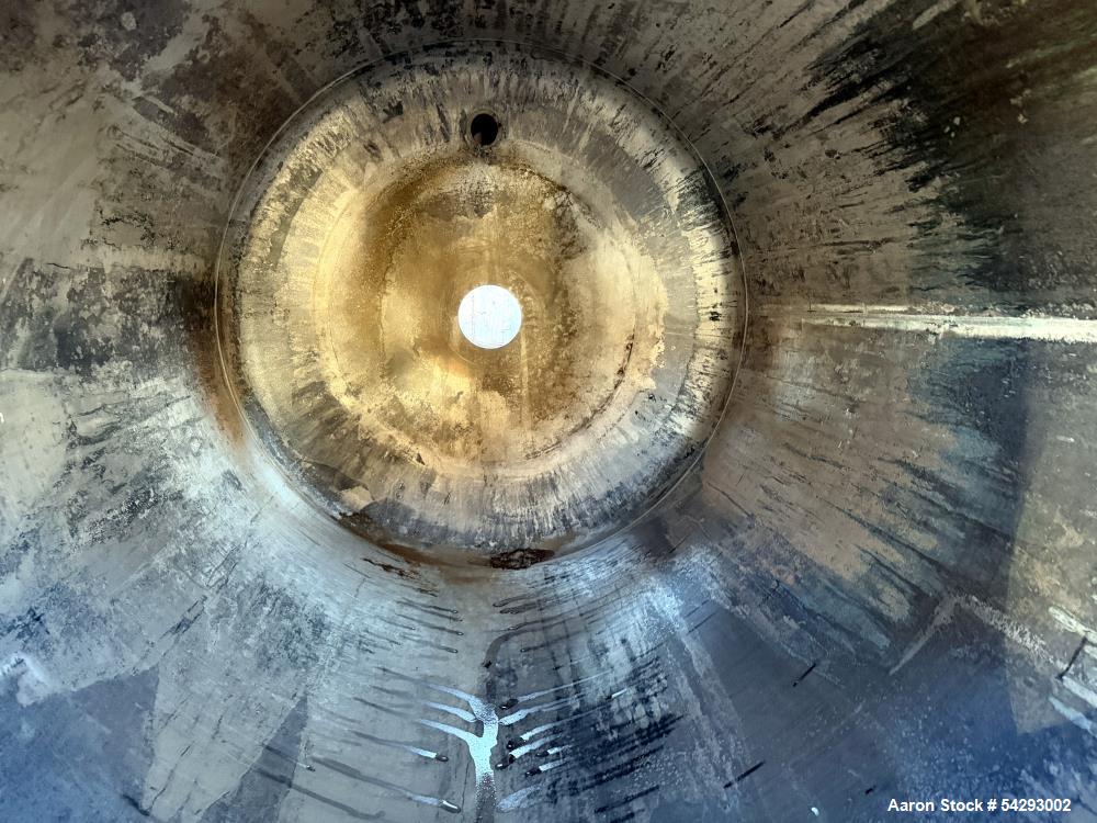 Buy Used 940 Gallon MSM Storage Tank – Alloy 20 Vertical Vessel with Center Drain