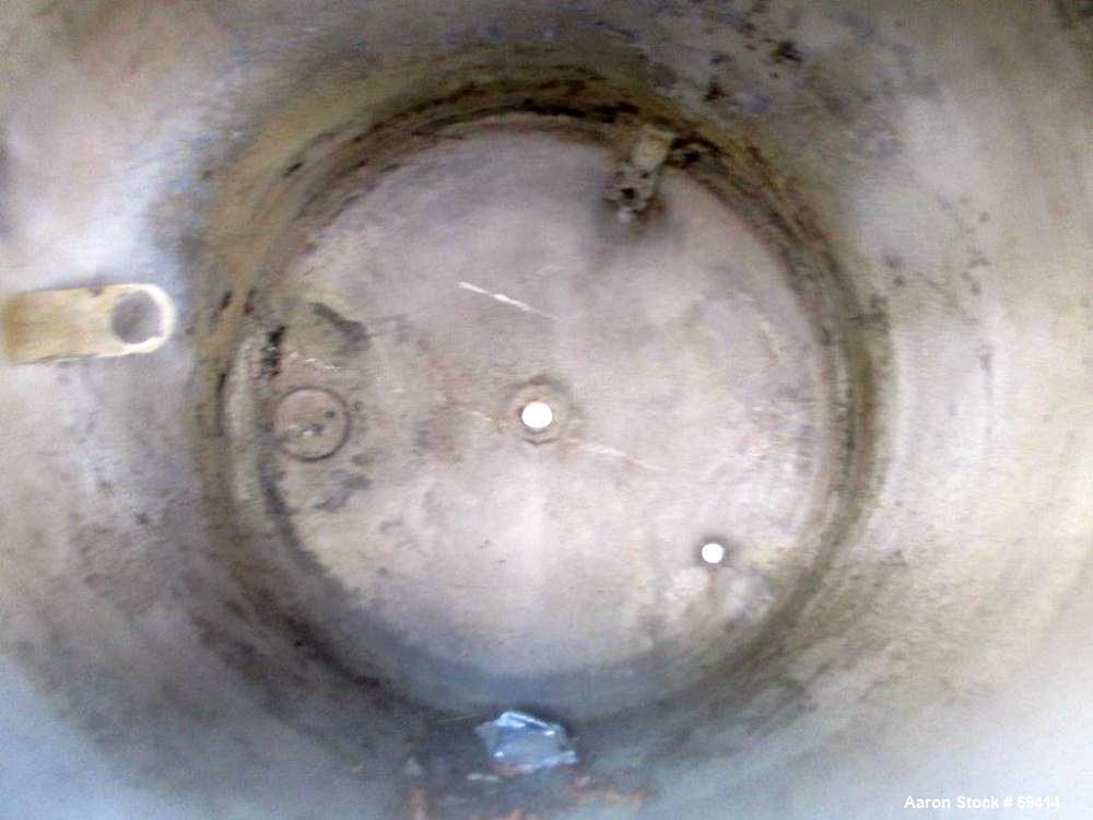 Used 1650 Gallon Stainless Steel Precision Stainless Reactor
