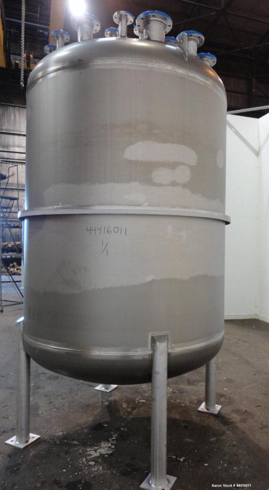 Unused- Stainless Fabrication Pressure Tank, 1600 Gallon, Hastelloy C-276, Vertical.  Approximately 72” diameter x 80” straight side, dished top and bottom. Internal rated 45 psi and full vacuum at -...