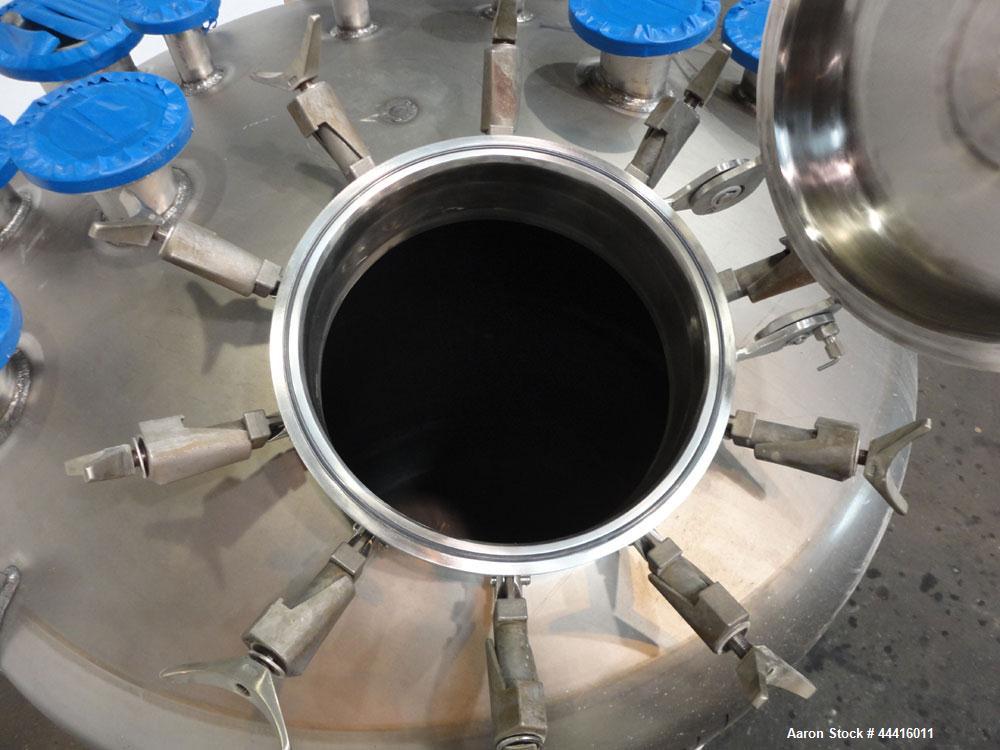 Unused- Stainless Fabrication Pressure Tank, 1600 Gallon, Hastelloy C-276, Vertical.  Approximately 72” diameter x 80” straight side, dished top and bottom. Internal rated 45 psi and full vacuum at -...