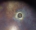 Used Acme Industrial pressure tank, 140 gallon, Hastelloy C-276, vertical. Approximately 28
