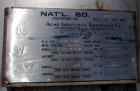Used Acme Industrial Pressure Tank, 130 Gallon, Hastelloy C276, Vertical. 28