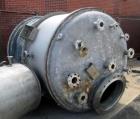 Used 1650 Gallon Stainless Steel Precision Stainless Reactor