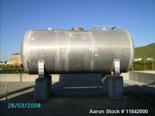 Unused-Used:  6800 gallon, Aluminum Tank, Model HST96-16.67U, Horizontal, Manufactured in 1990 by South Gate Engineering, 96...