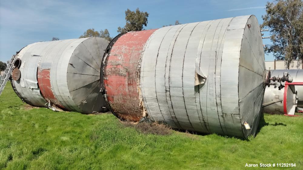 Used-10,000 Gallon Carbon Steel Steel Tank