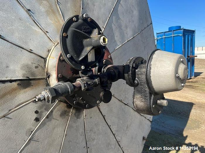 Used 10,000-Gallon Carbon Steel Tank – 12' Diameter, Insulated, Dished Top