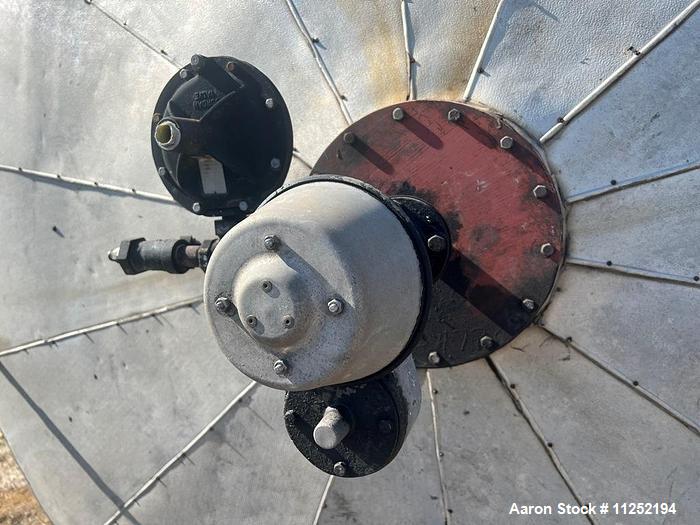 Used 10,000-Gallon Carbon Steel Tank – 12' Diameter, Insulated, Dished Top