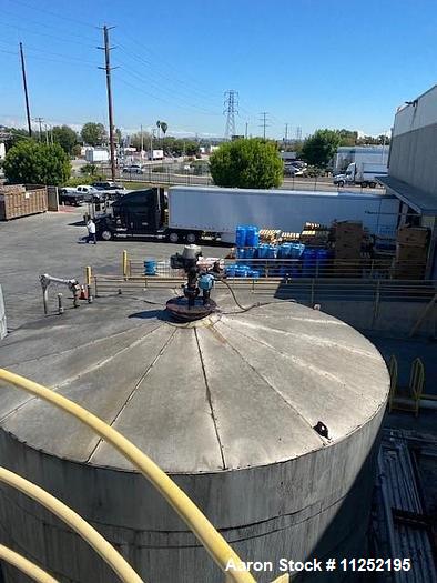 Used-10,000 Gallon Carbon Steel Steel Tank