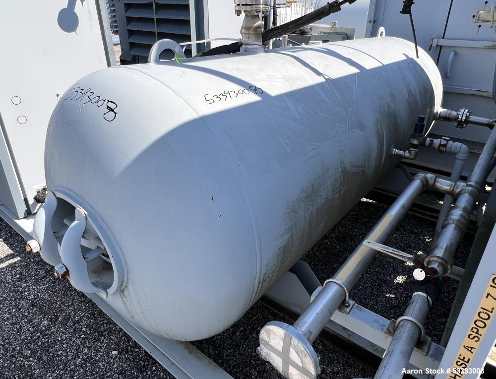 Used – Steel Fab Horizontal Carbon Steel Pressure Tank – 40" x 96", 150 PSI, 2008
