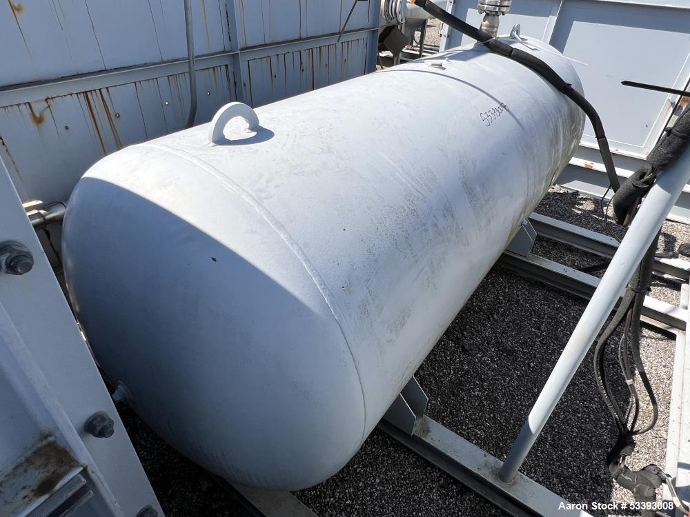 Used – Steel Fab Horizontal Carbon Steel Pressure Tank – 40" x 96", 150 PSI, 2008