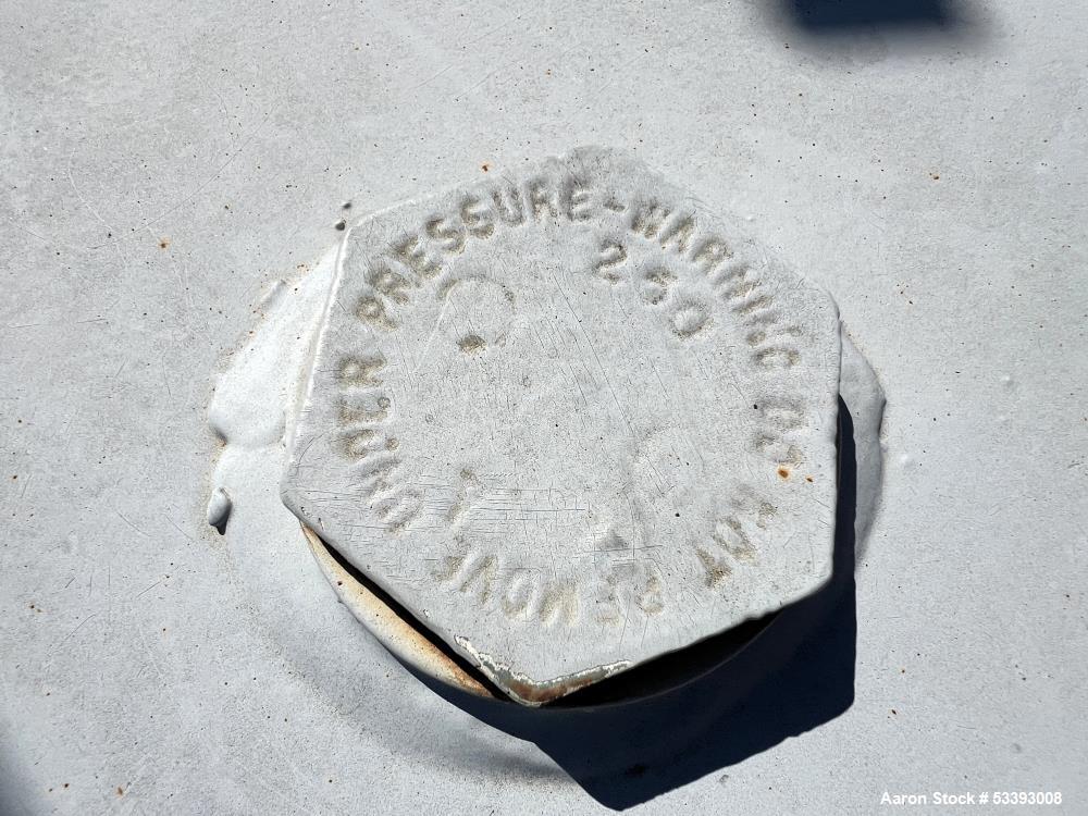 Used – Steel Fab Horizontal Carbon Steel Pressure Tank – 40" x 96", 150 PSI, 2008