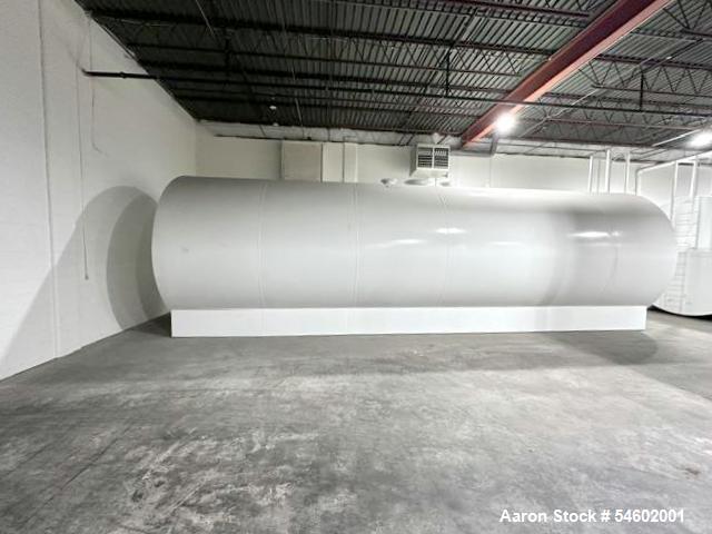 Unused Lannon 25,000 Gallon Carbon Steel Horizontal Storage Tank – 11' Diameter x 35'3" Long
