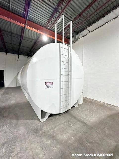 Unused Lannon 25,000 Gallon Carbon Steel Horizontal Storage Tank – 11' Diameter x 35'3" Long