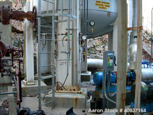 Used Bloom Welding Tank, 31,980 gallon, Carbon Steel, Vertical, NB 1607, 75 psi @ 100 deg F, Yr. 2000, 44,000 #