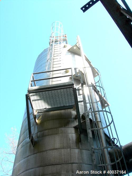 Used Bloom Welding Tank, 31,980 gallon, Carbon Steel, Vertical, NB 1607, 75 psi @ 100 deg F, Yr. 2000, 44,000 #