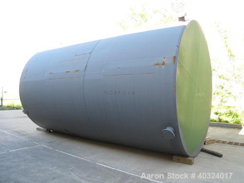Unused: Highland tank, 16,920 gallon, carbon steel, vertical. Approximately 12' diameter x 20' straight side, slight coned top, flat bottom. U.L. 142 labeled for above ground flammable storage. Openi...