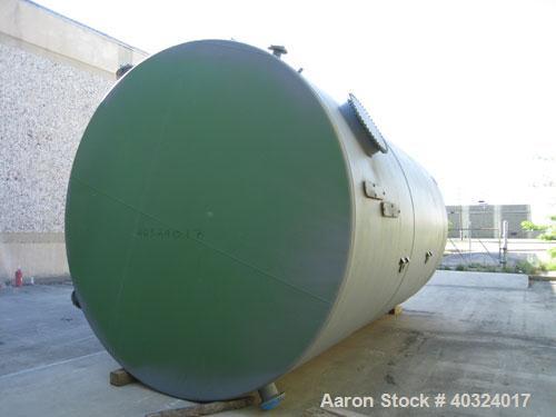 Unused: Highland tank, 16,920 gallon, carbon steel, vertical. Approximately 12' diameter x 20' straight side, slight coned top, flat bottom. U.L. 142 labeled for above ground flammable storage. Openi...